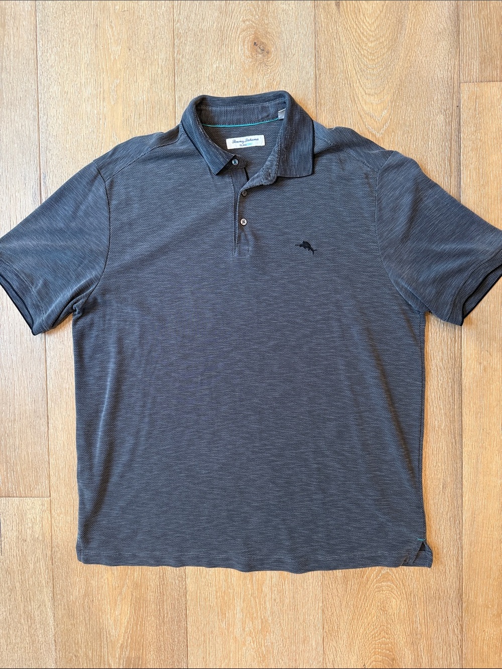 Tommy Bahama Men's Charcoal Heather Polo